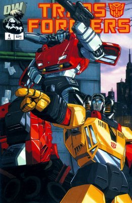 Transformers: Generation One (2002) #4 (Autobot Cover)
