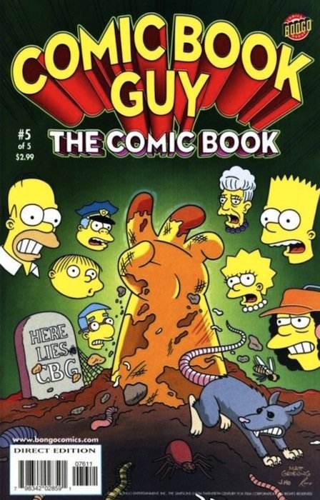 Comic Book Guy: The Comic Book (2010) #5