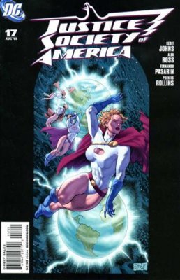 Justice Society of America (2006) #17 (1:10 Eaglesham Variant)