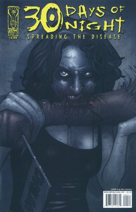30 Days of Night: Spreading the Disease (2006) #4 (Sanchez Cover)