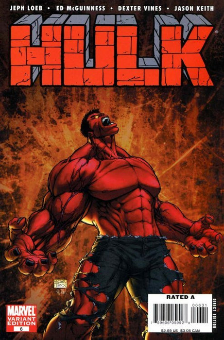 Hulk (2008) #6 (1:10 Turner Variant)