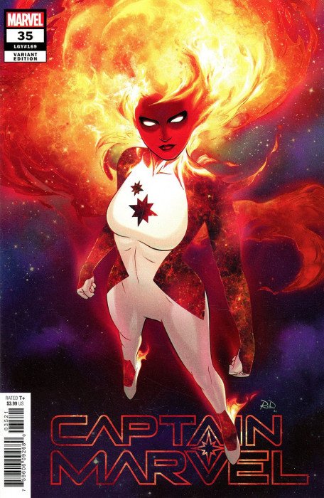 Captain Marvel (2019) #35 (Dauterman Spoiler Variant)