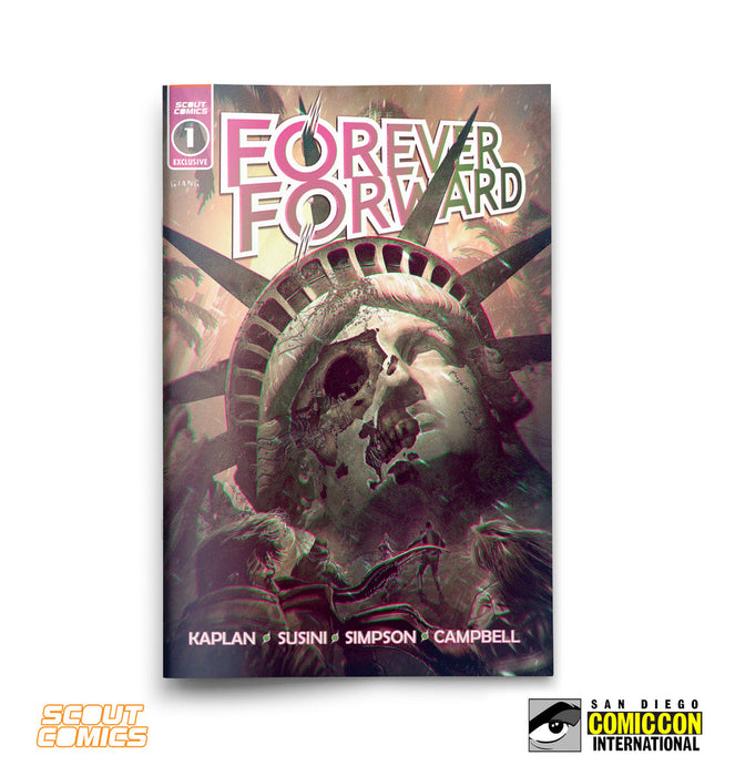 FOREVER FORWARD #1 (OF 5) SDCC VARIANT COVER - RETAILER