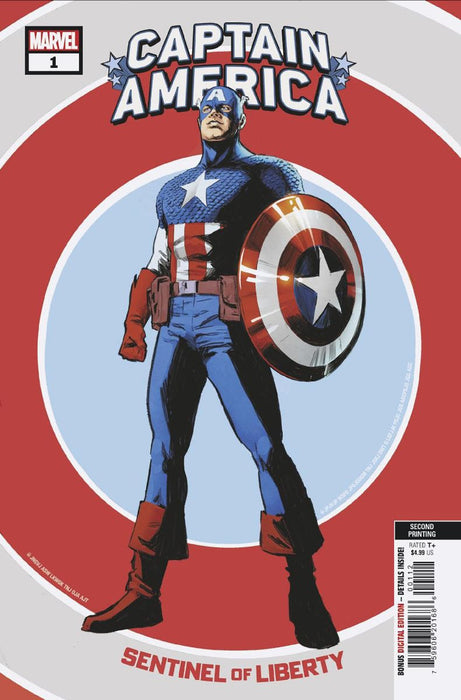 CAPTAIN AMERICA: SENTINEL OF LIBERTY #1 CARNERO 2ND PRINTING VARIANT