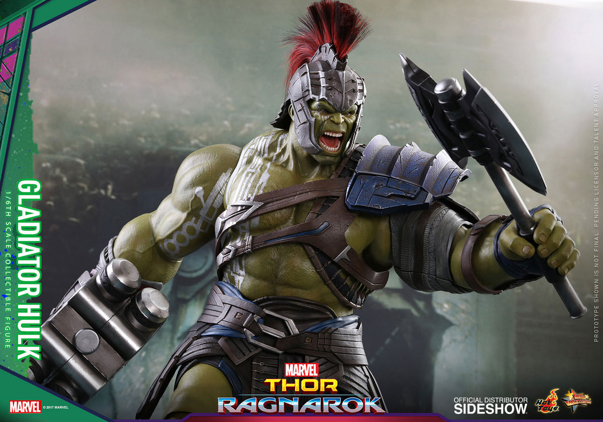 Thor : Ragnarok - Gladiator Hulk Hot Toys - Machinegun