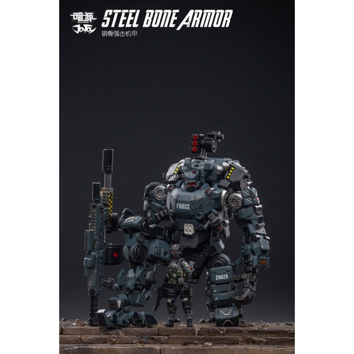 Steel Bone Armor (Grey) Action Figure