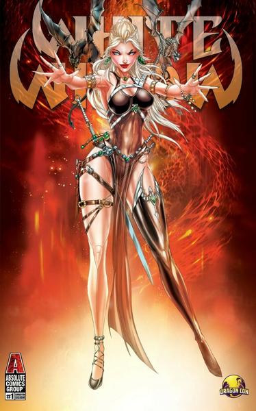 White Widow (2018) #1 DRAGON CON EXCLUSIVE SIGNED BY JAMIE TYNDAL WITH COA