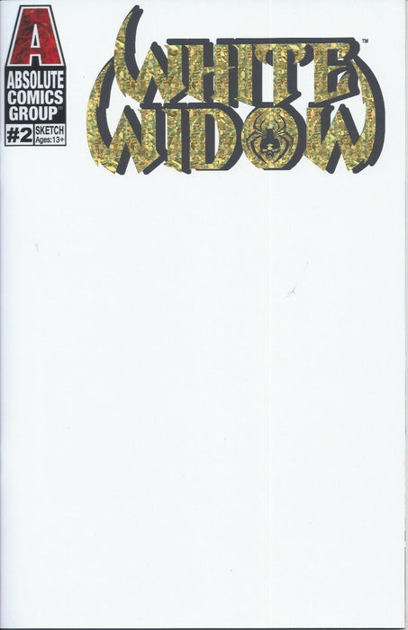 White Widow (2018) #2 (Blank With Gold Foil Variant)
