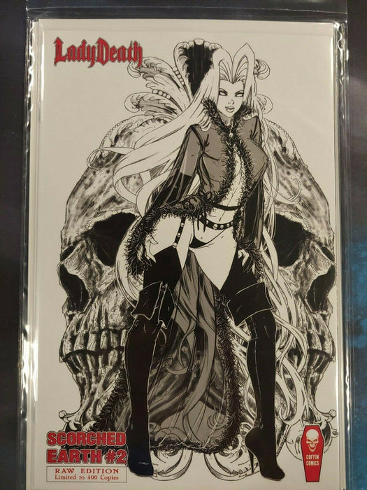Lady Death Scorched Earth (2020) #2 Raw Edition - Limited to 400 Copies