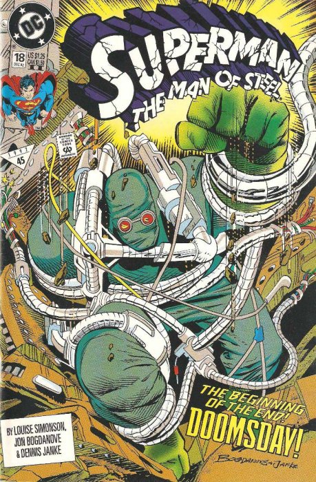 Superman: The Man of Steel (1991) #18 (2nd Print)