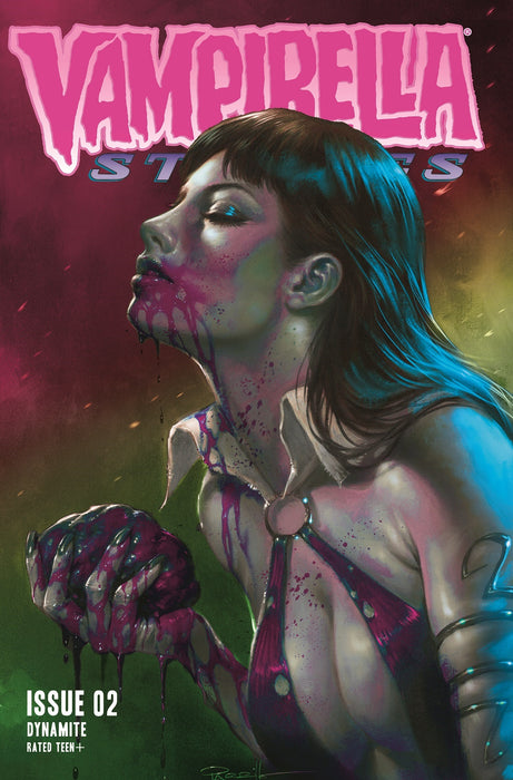 VAMPIRELLA STRIKES #2 CVR N FOC PARRILLO ULTRAVIOLET