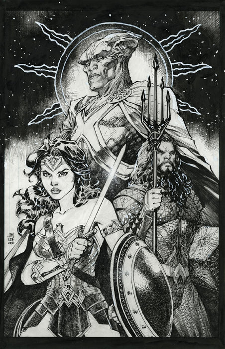 JUSTICE LEAGUE (2018) #59 1:100 CVR H JIM LEE