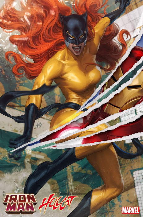 IRON MAN/HELLCAT ANNUAL #1 ARTGERM VARIANT