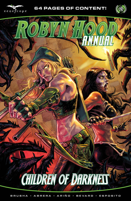 ROBYN HOOD 2022 ANNUAL CHILDREN OF DARKNESS CVR B Guillermo Fajardo