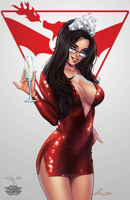 Red Agent Island of Dr Moreau (2020) #5 Cover I - 250 Print Run - Elias Chatzoudis