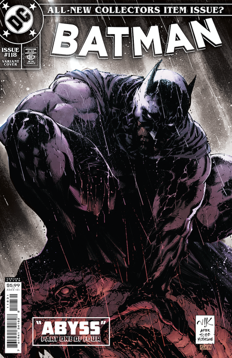 BATMAN #118 CVR F INC 1:100 SILVER FOIL VIKTOR BOGDANOVIC CARD STOCK VAR