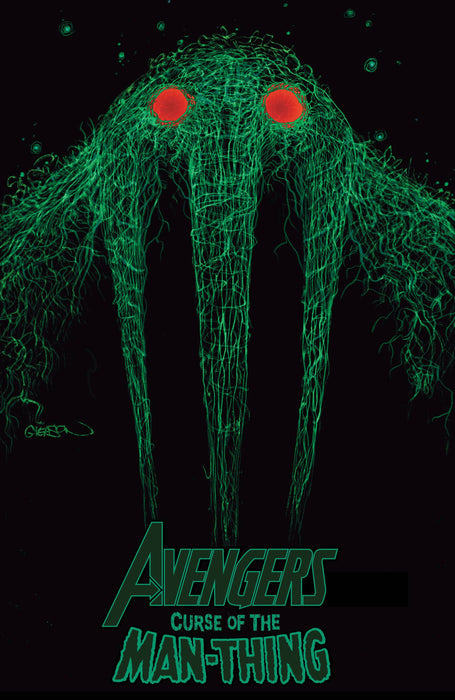 AVENGERS CURSE MAN-THING #1 GLEASON WEBHEAD VAR